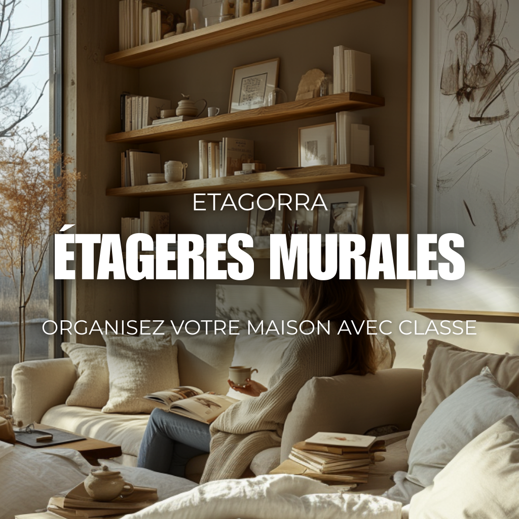 Étagères murales | Organisez votre maison avec classe chez Etagorra